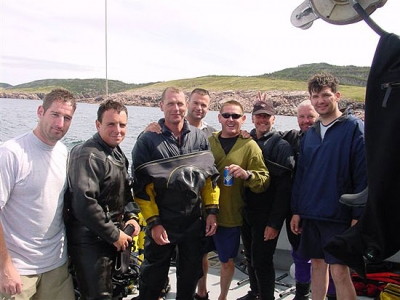 Yet another BSAC Expedition to St. Paul Island, this one was all British Military personnel.